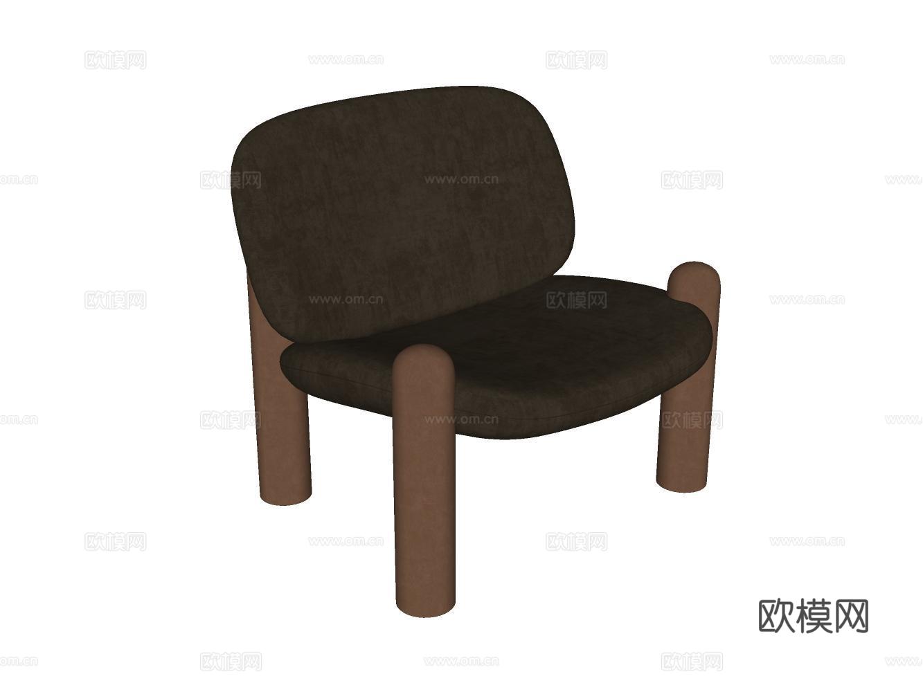 沙发茶几su模型