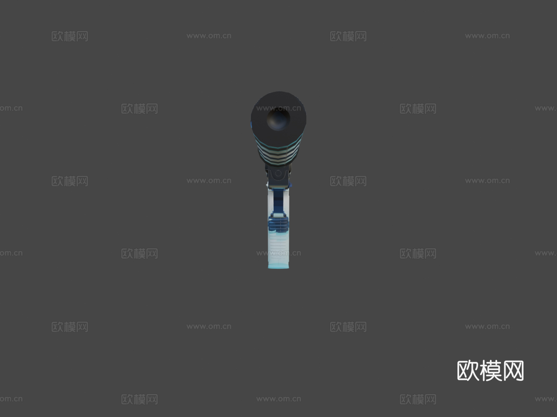 USP质子枪3d模型下载（渲染图5）