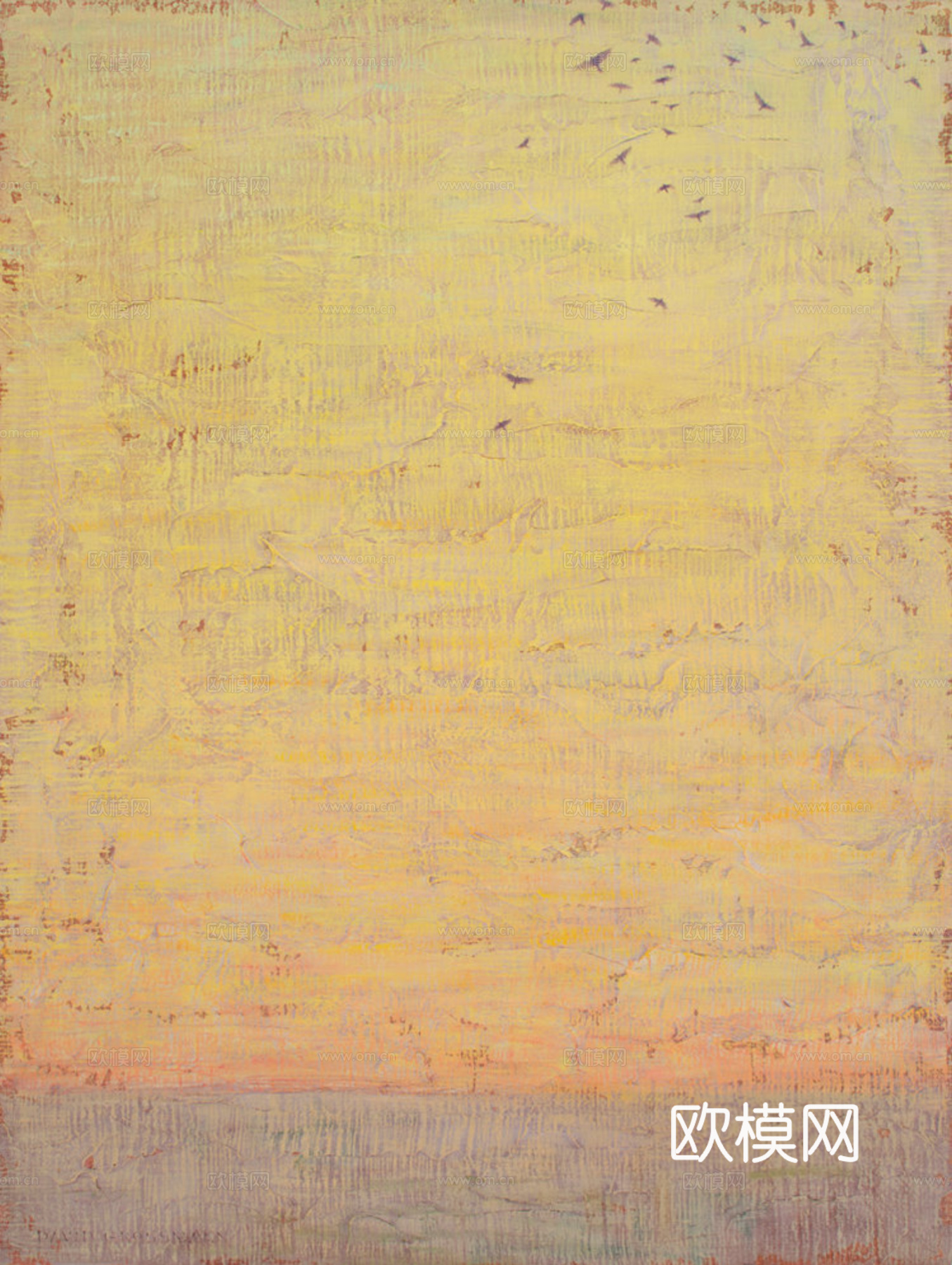 极简风景油画，抽象风景画，抽象画，装饰画，艺术画下载