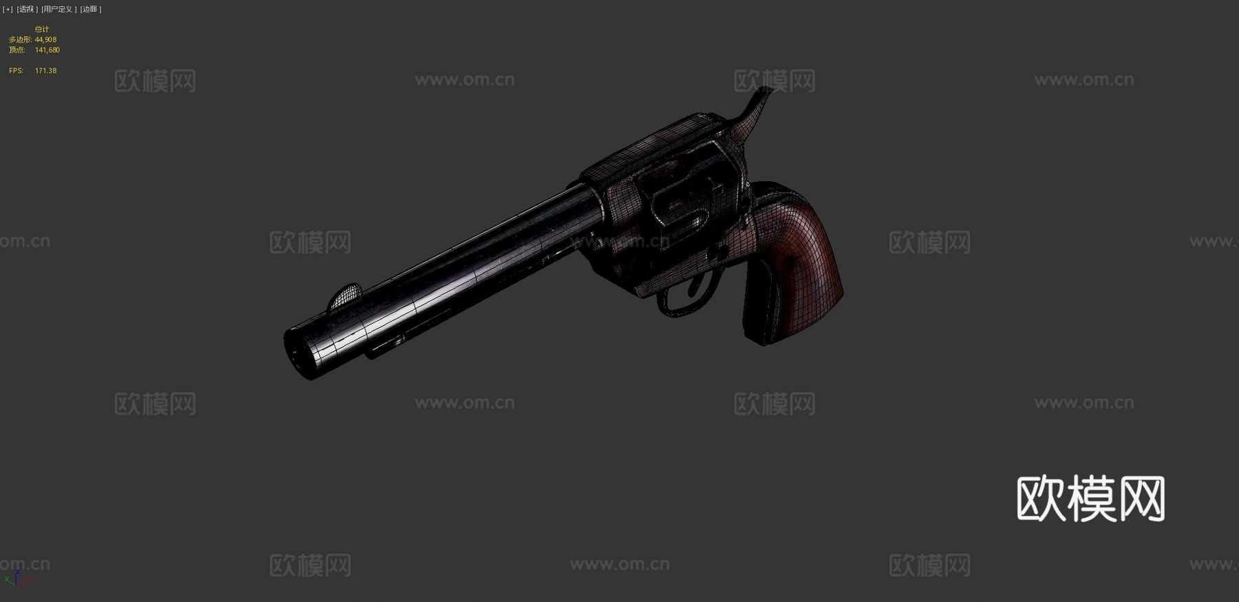 左轮3d模型下载（渲染图4）