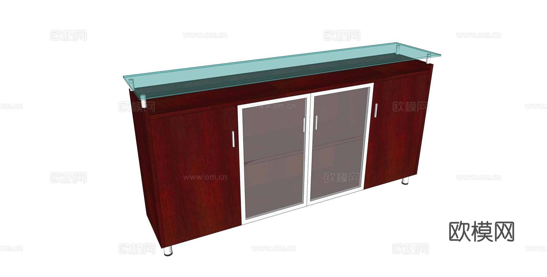 文件柜 办公家具su模型