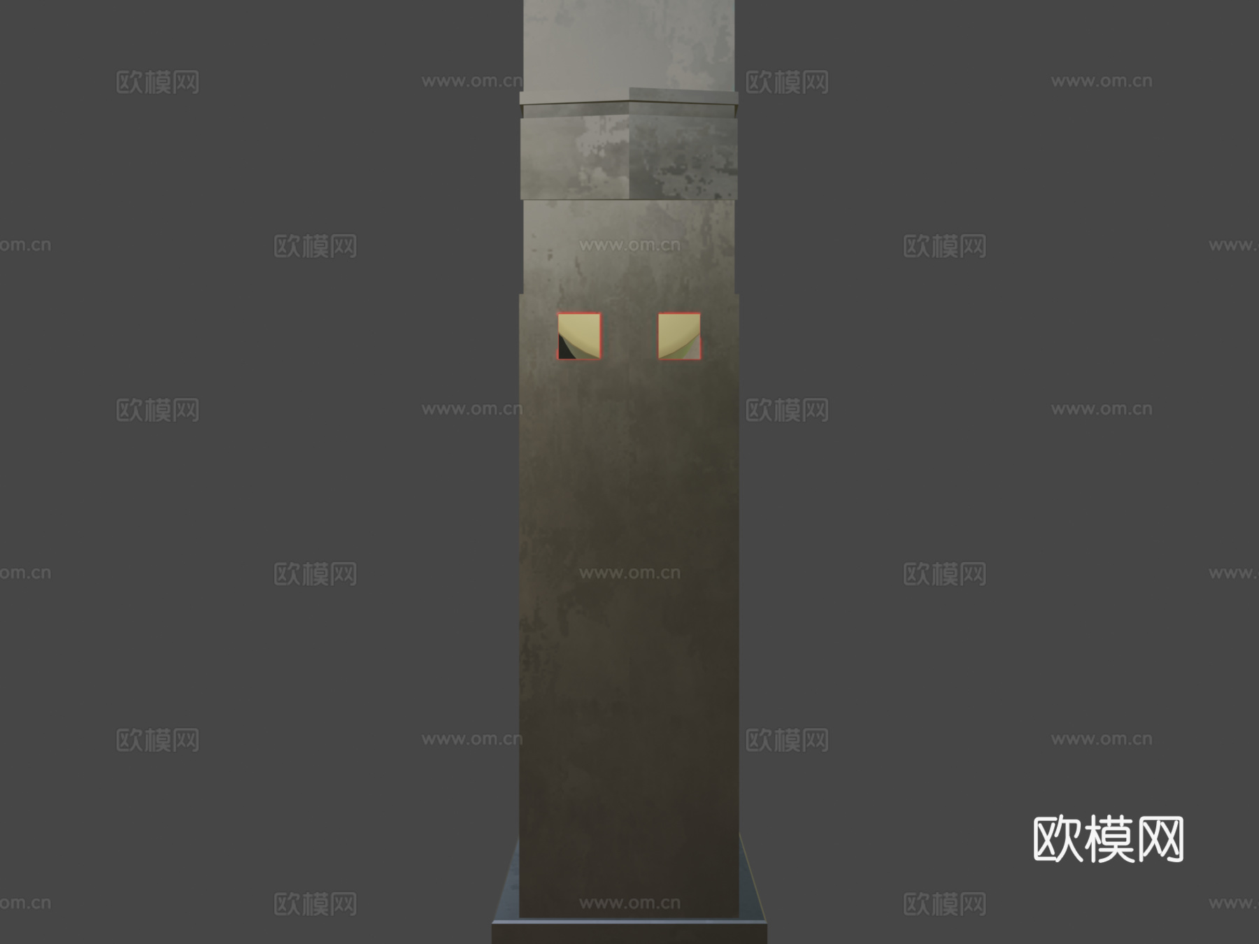 未来弹匣3d模型下载（渲染图5）