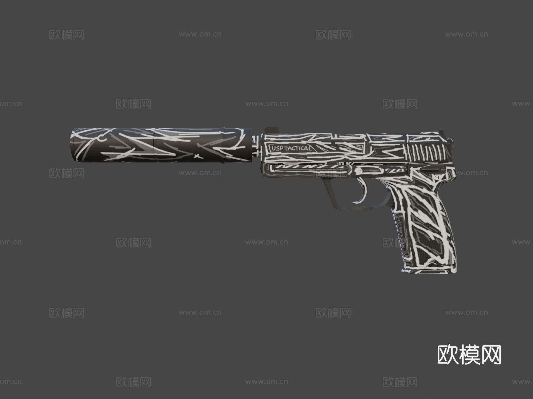 USPS疯狂3d模型下载（渲染图6）