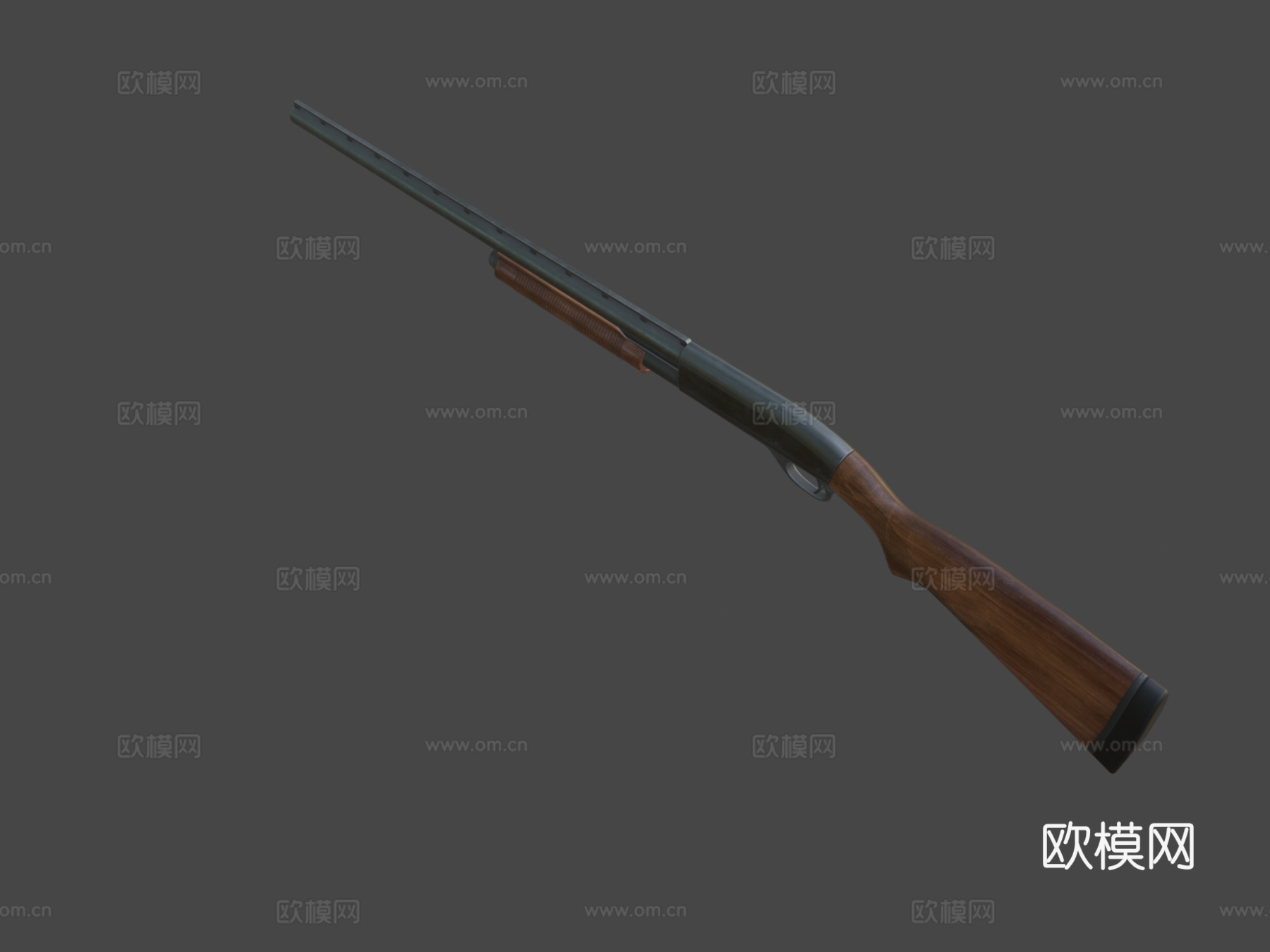 FPS霰弹枪3d模型下载（渲染图6）