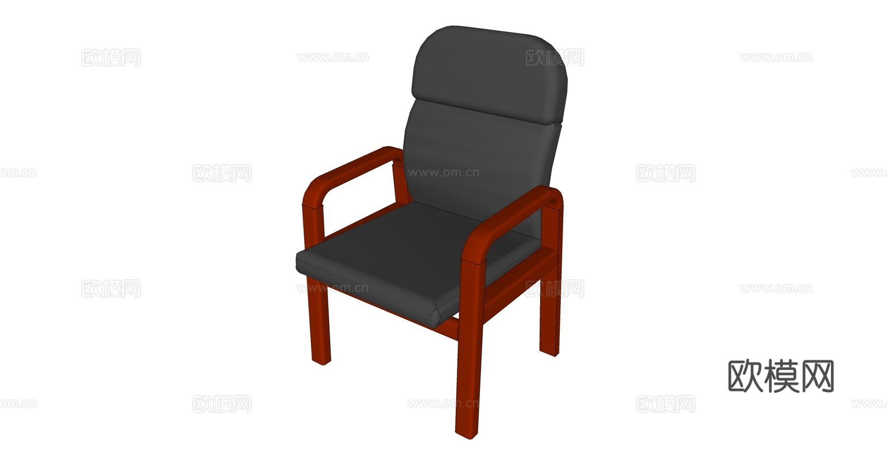 办公椅 办公家具su模型