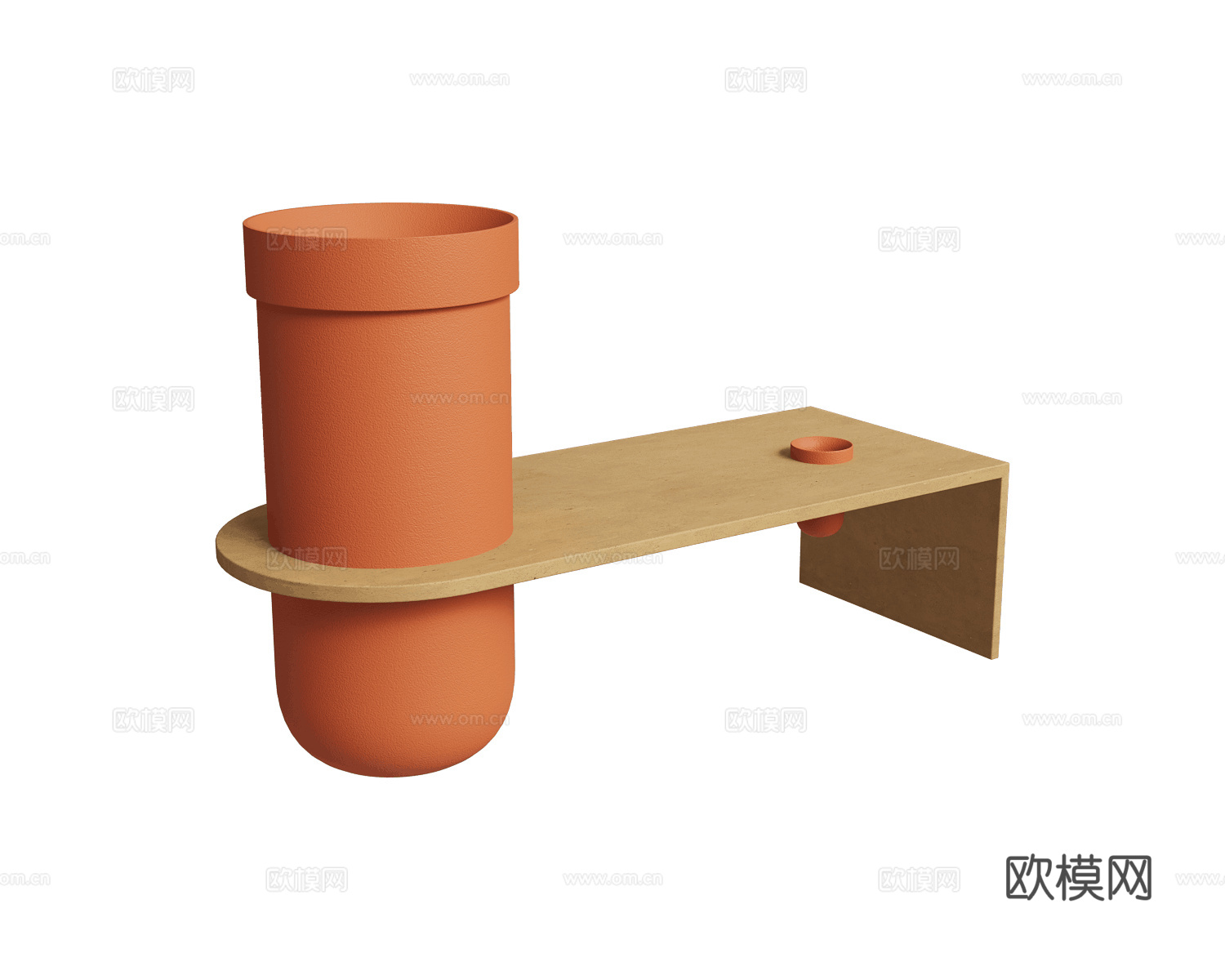 Terzofoco 洗手台3d模型下载（渲染图2）