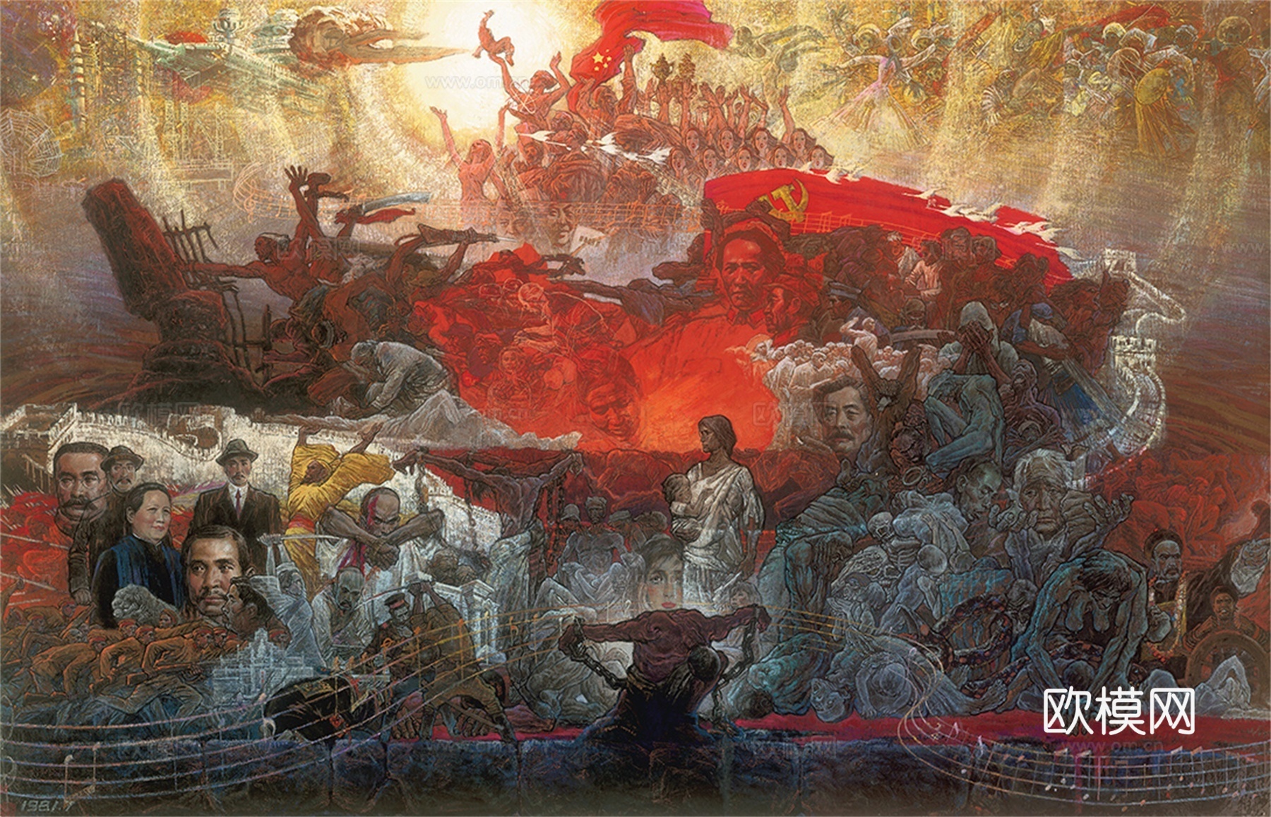 风景油画，风景画，抽象画，装饰画，艺术画下载