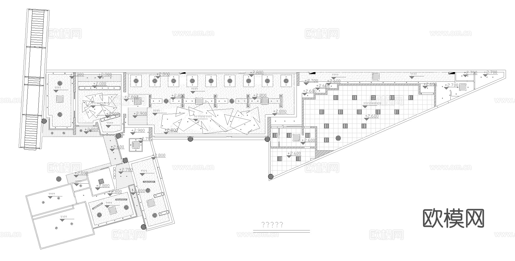 面馆 最新全套施工图 合集cad施工图