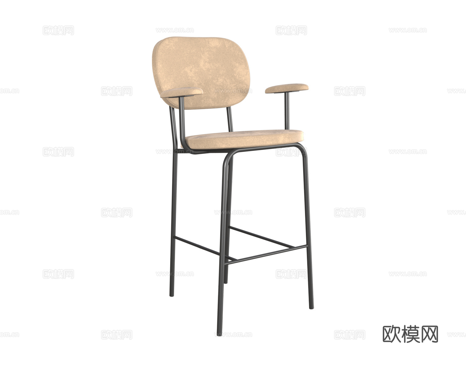 4Corners 吧椅 吧凳3d模型下载