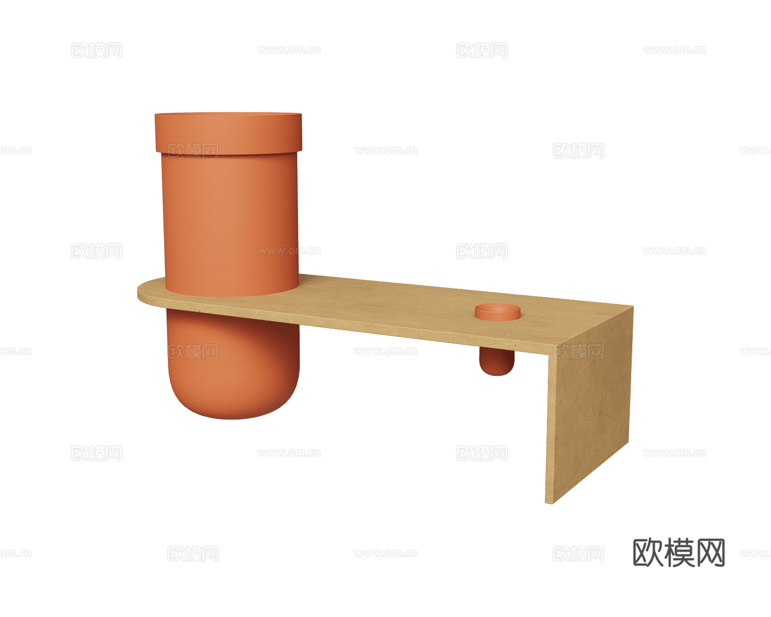 Terzofoco 洗手台3d模型下载（渲染图1）