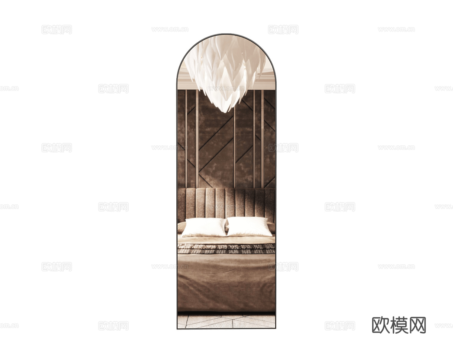 4Corners 镜子3d模型下载（渲染图1）