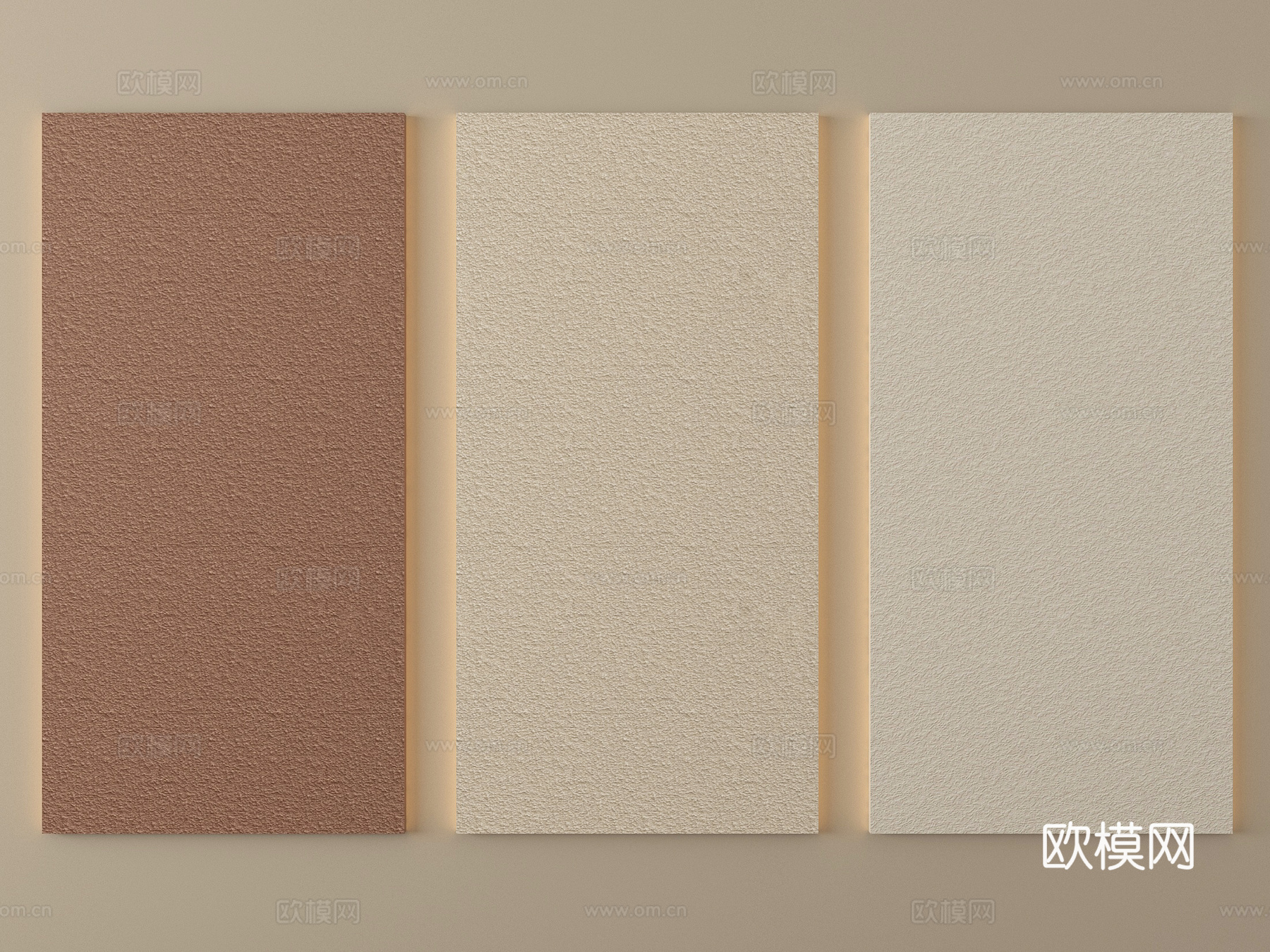 现代涂料 艺术漆 真石漆 肌理漆3d模型下载