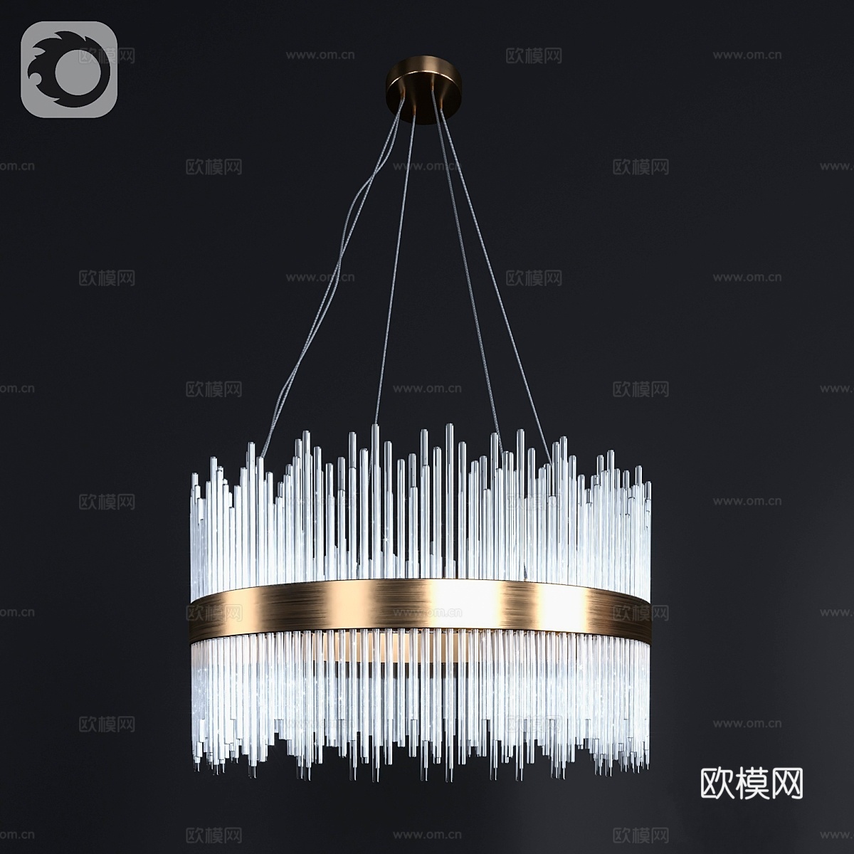 Gramercy Home Arabona 吊灯3d模型下载