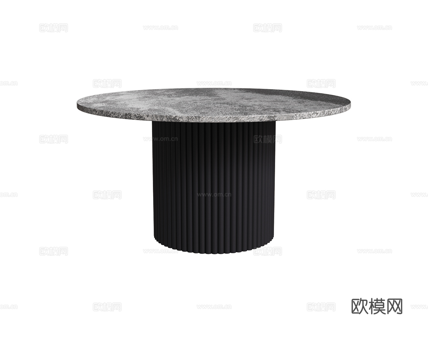 4Corners 圆餐桌3d模型下载（渲染图2）