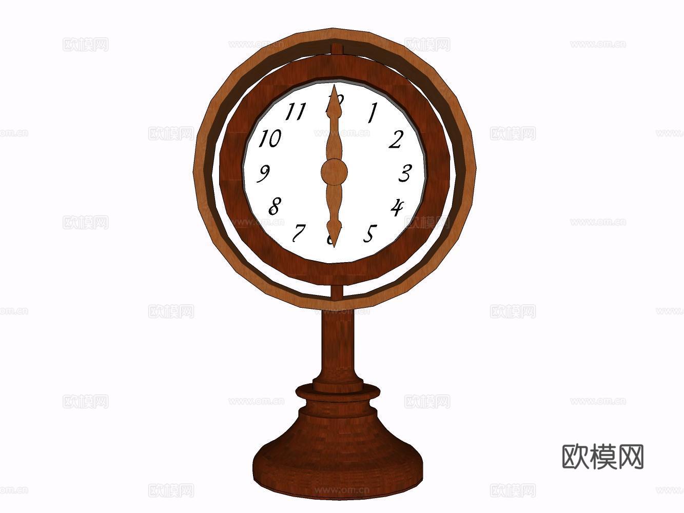 茶几沙发休闲椅摆件su模型