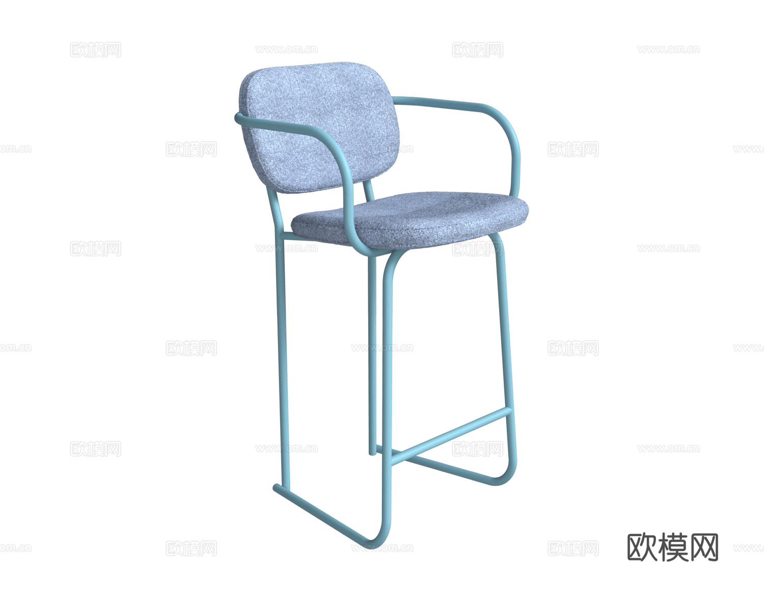 4Corners 吧椅3d模型下载