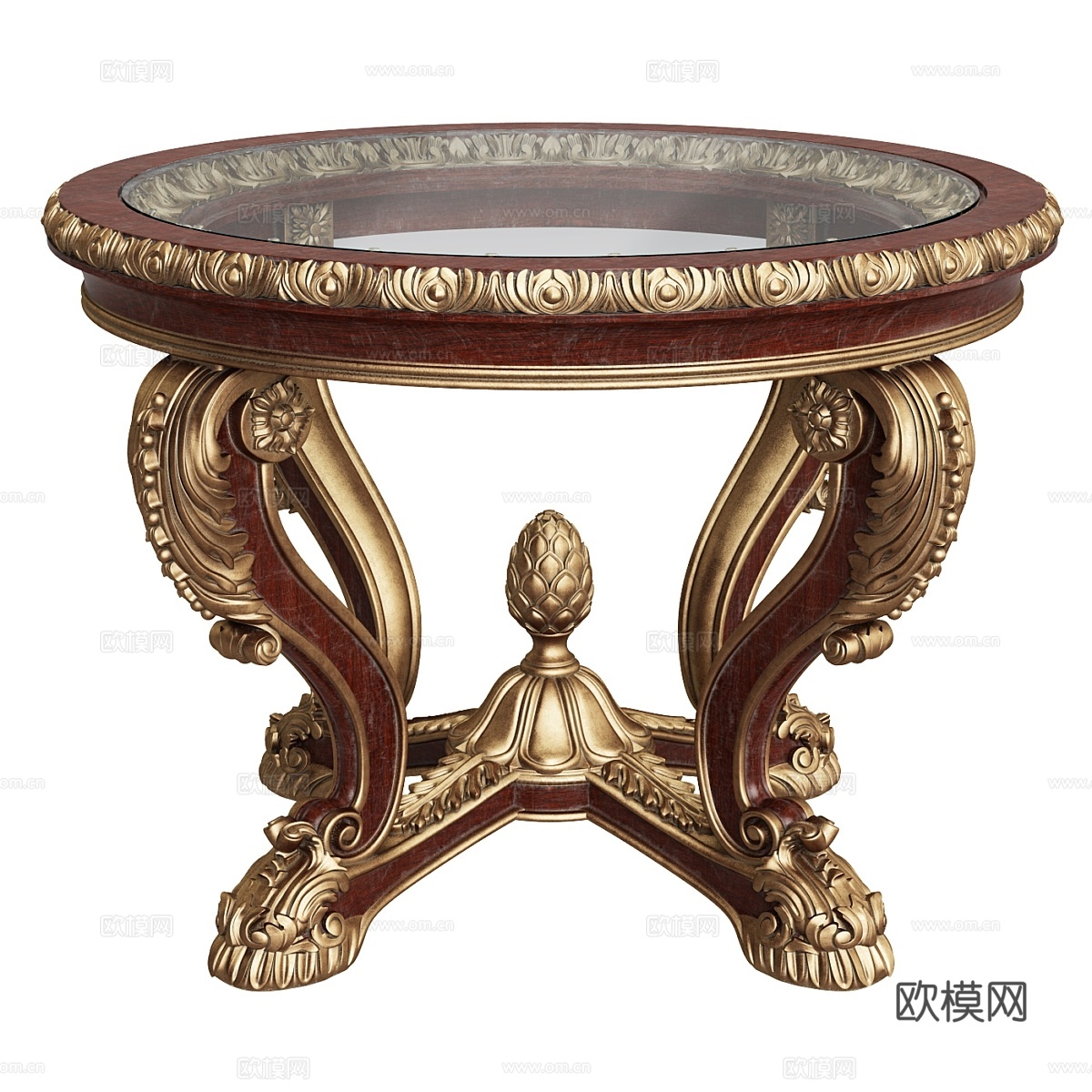 Asnaghi室内设计Pignat餐桌3d模型下载