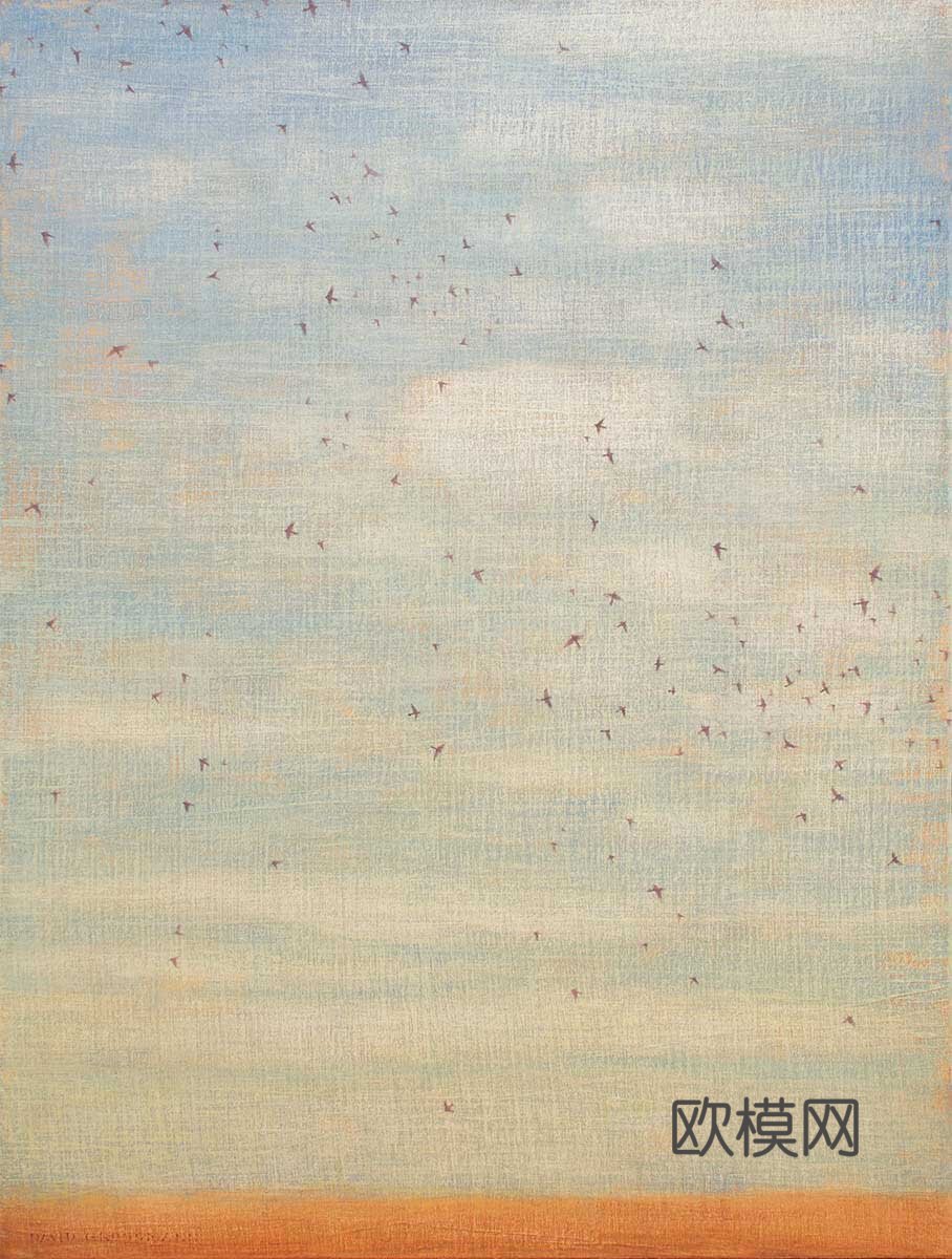 极简风景油画，抽象风景画，抽象画，装饰画，艺术画下载