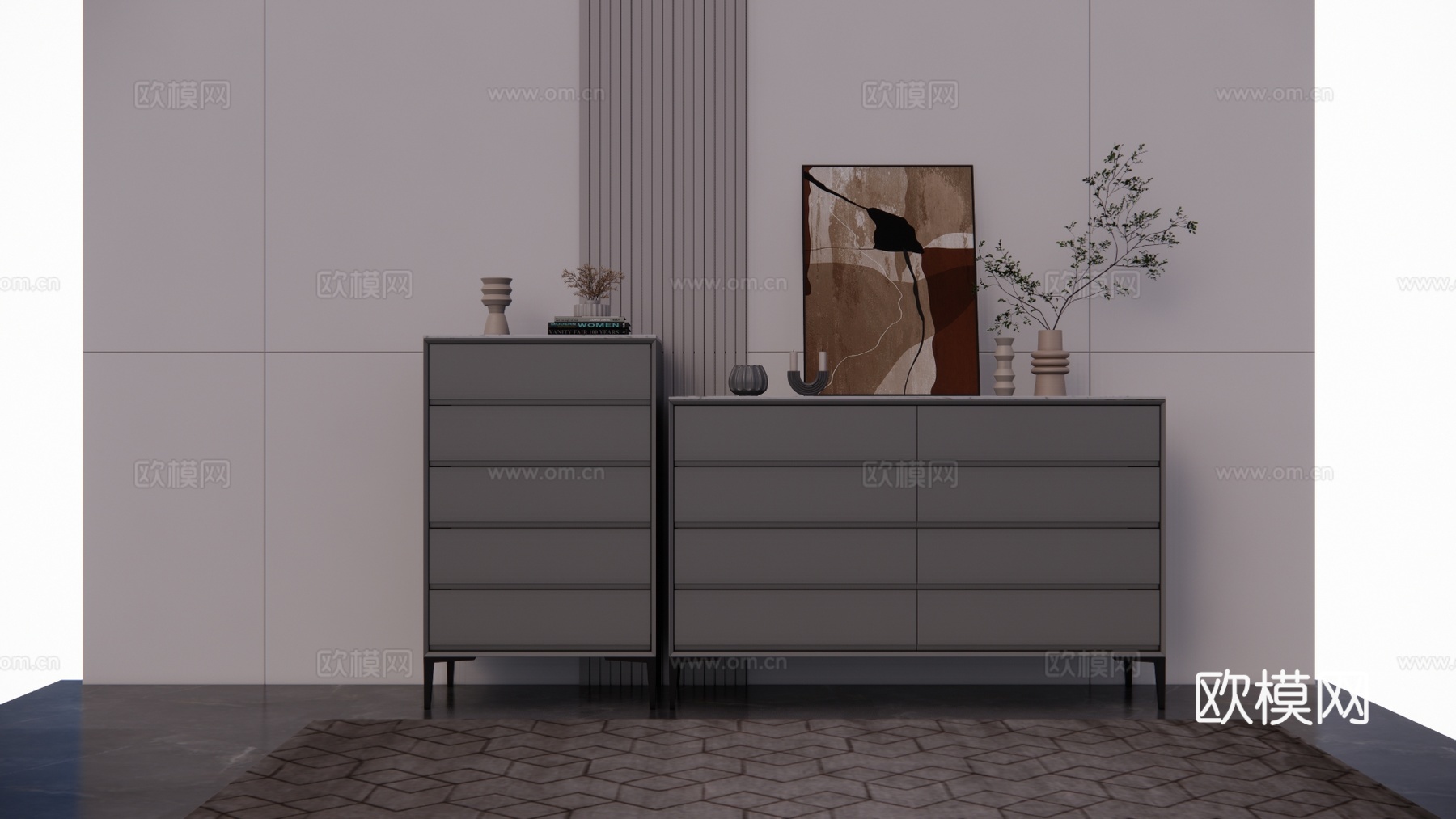 家装 装饰柜 吊柜 鞋柜 酒柜 玄关 衣柜 餐厅 边柜 客厅su模型