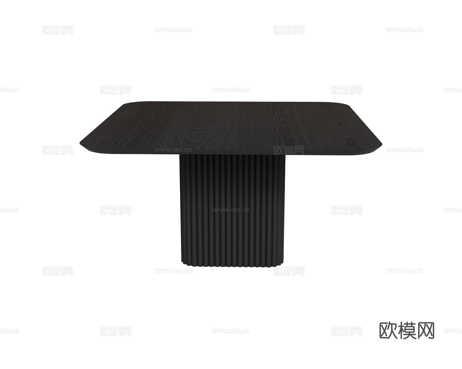 4Corners 方桌 餐桌3d模型下载（渲染图1）