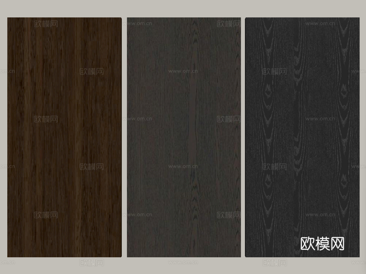 现代木饰面护墙板 木饰面背景墙su模型