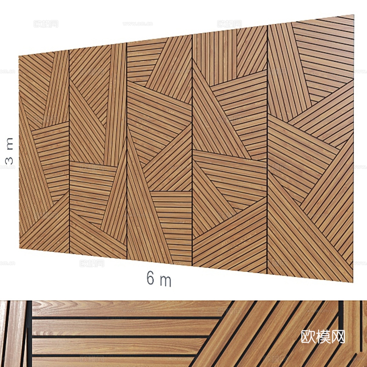 装饰墙 83.3d模型下载