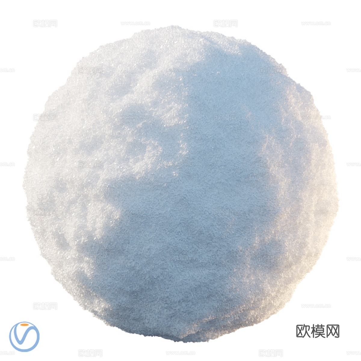 VRay雪地材质3d模型下载