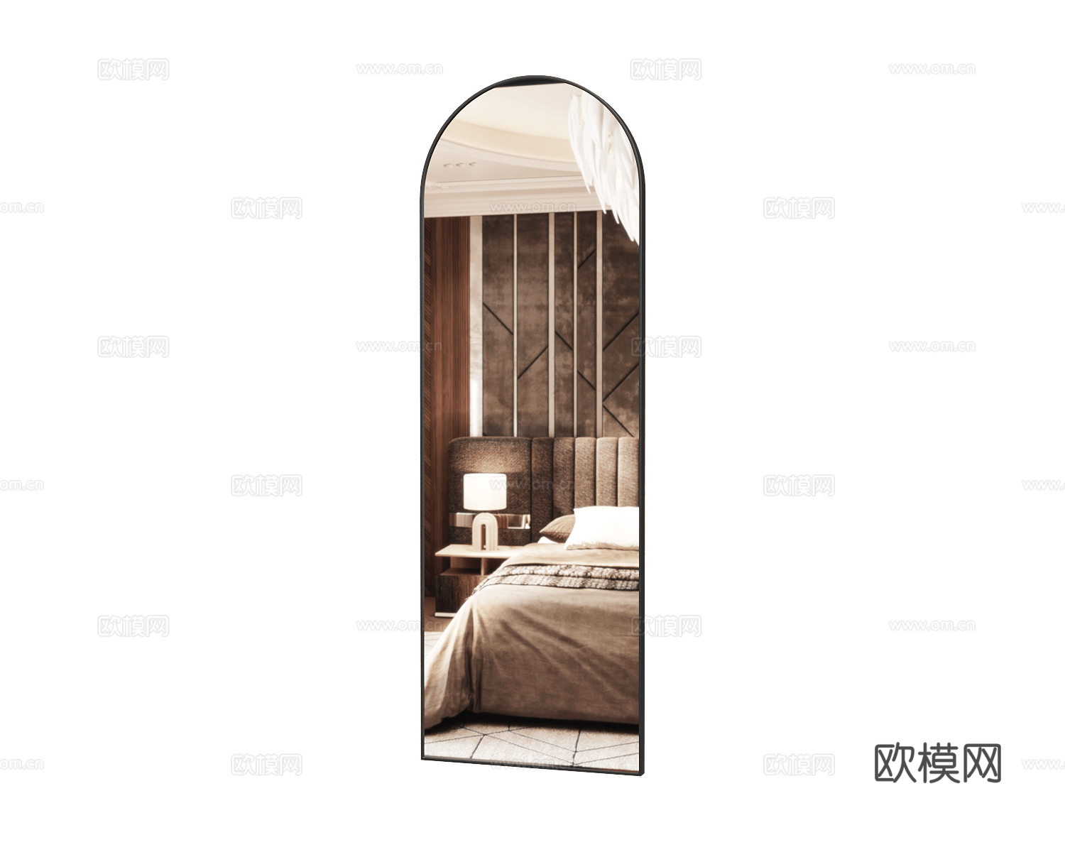 4Corners 镜子3d模型下载（渲染图2）