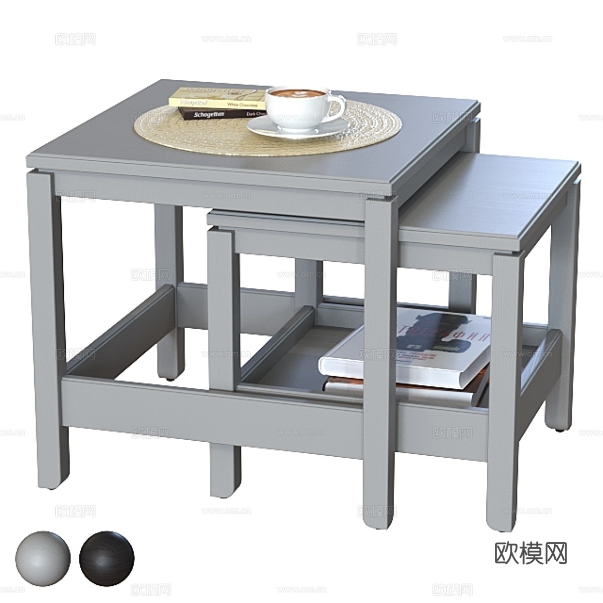 宜家Havsta系列桌3d模型下载