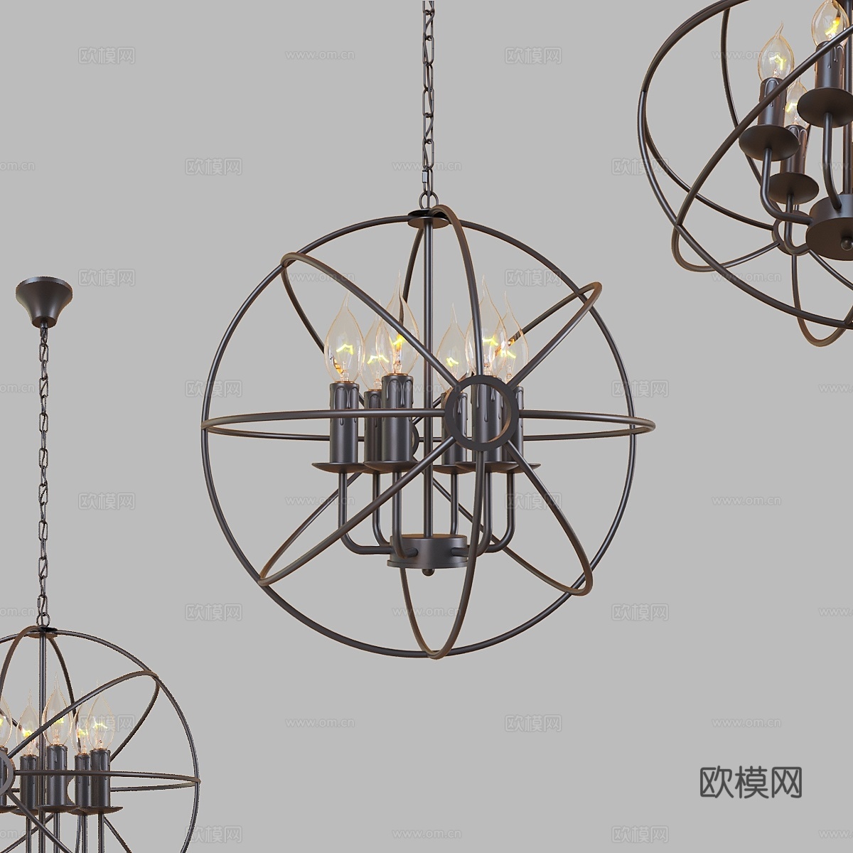 傅科摆球 LOFT1192-63d模型下载