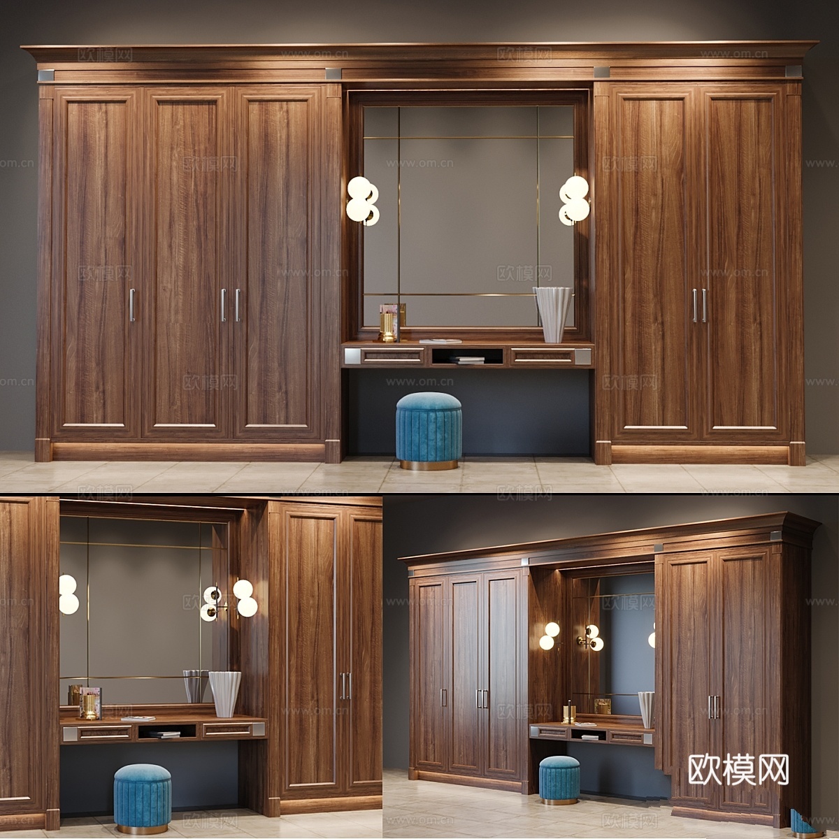 fm bottega d arte组合3d模型下载