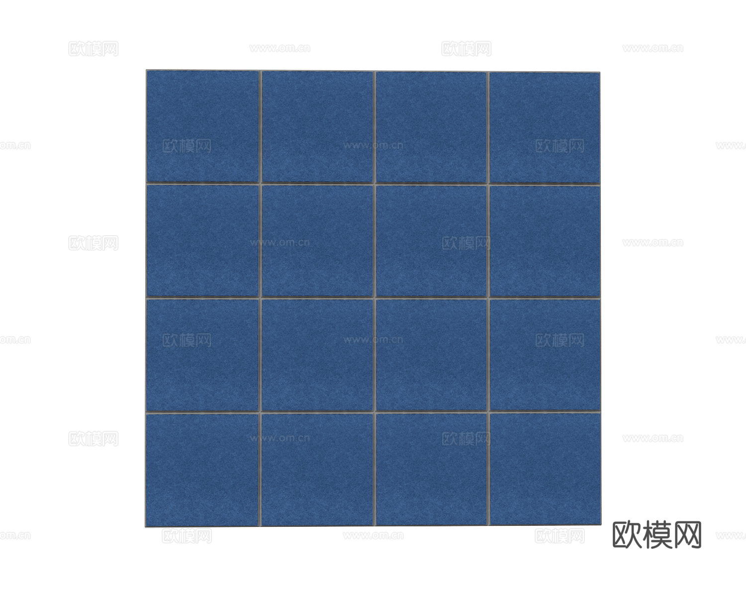 Fovere 静音墙砖 吸音板墙砖3d模型下载（渲染图2）