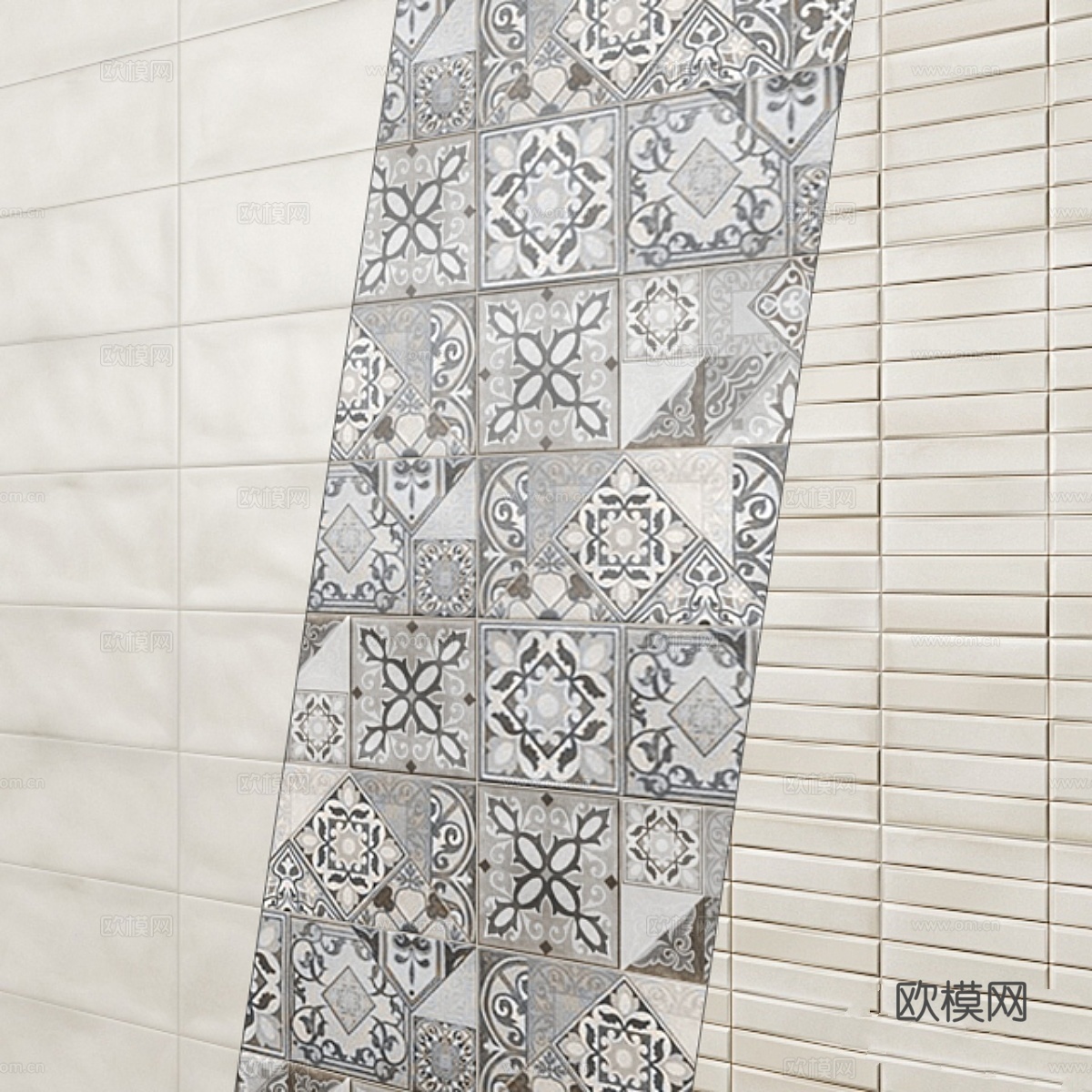 瓷砖 Argenta Camargue3d模型下载