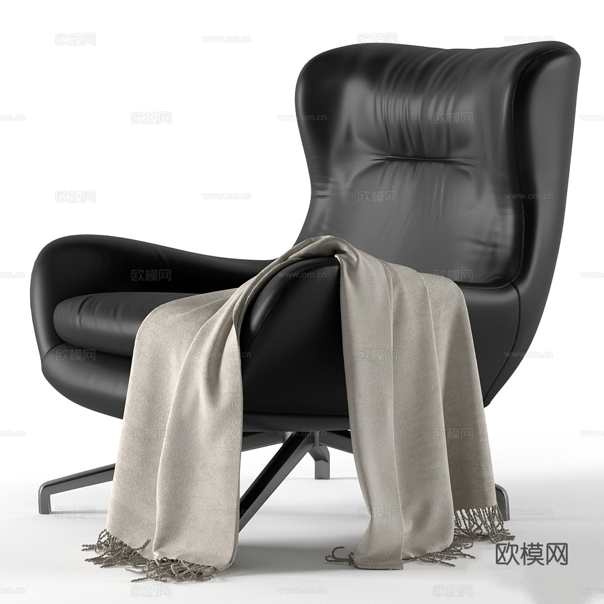 Minotti JENSEN 座椅3d模型下载