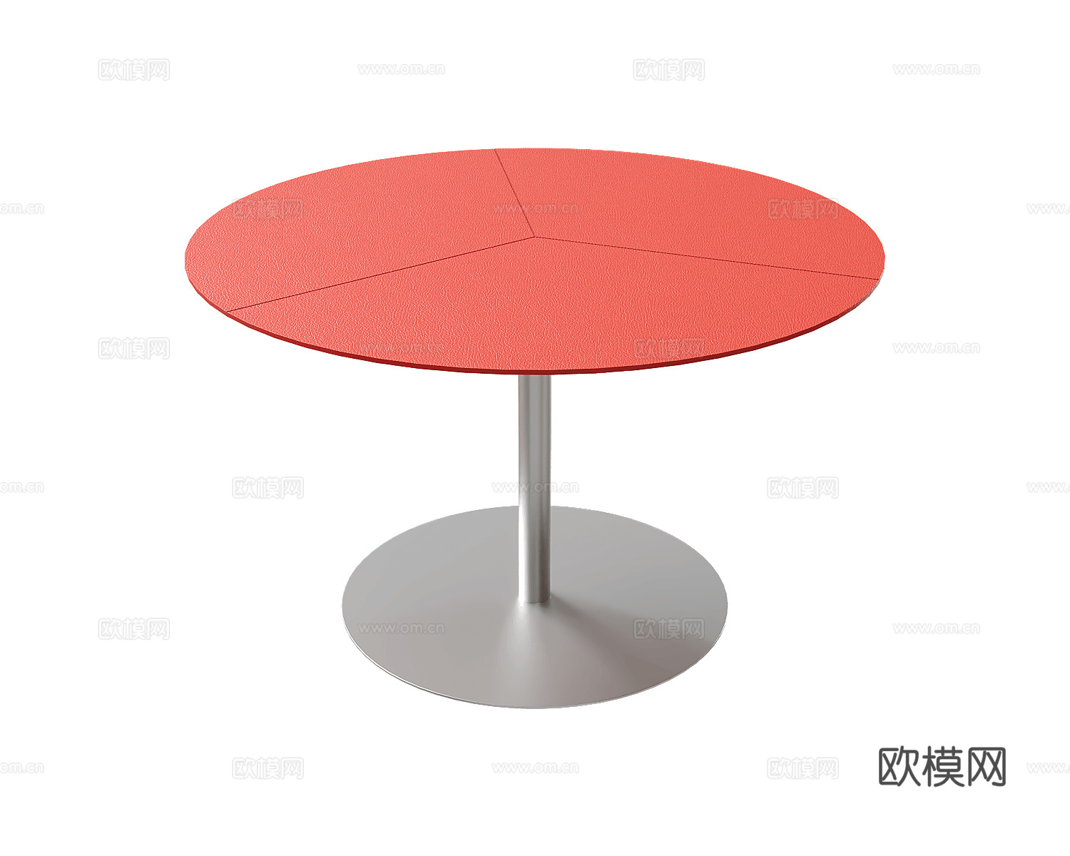 Polflex 圆餐桌3d模型下载（渲染图2）