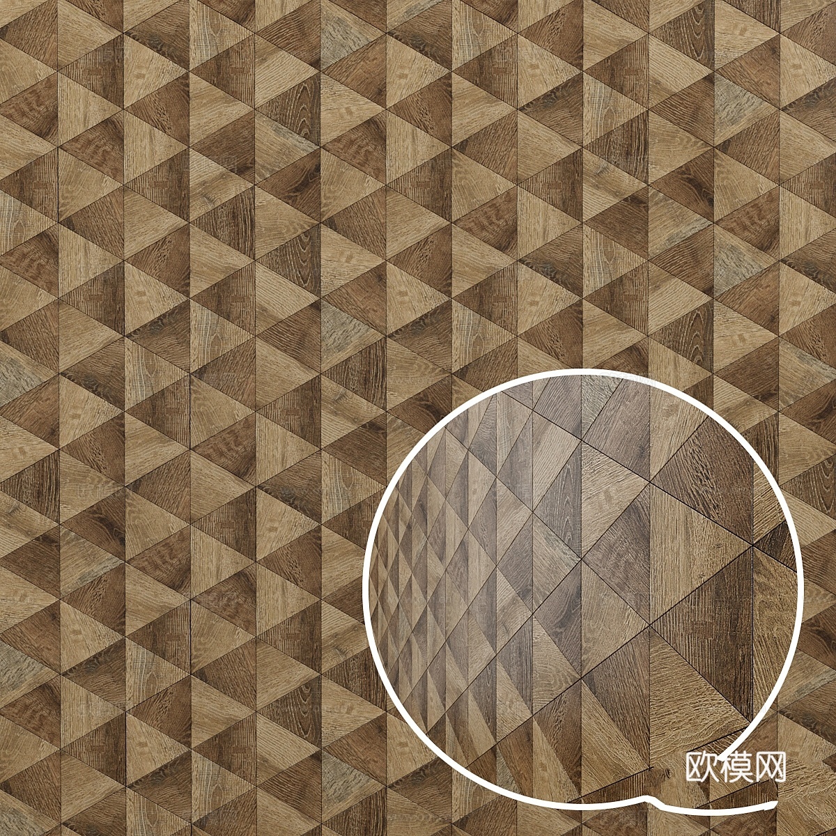 Karragach设计木质瓷砖 33d模型下载