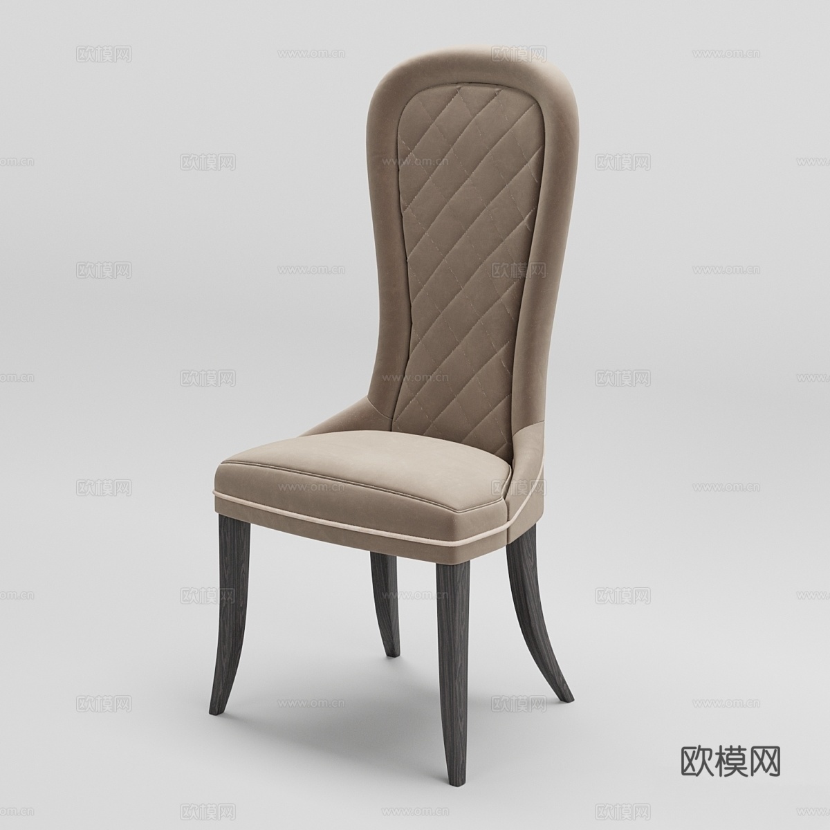 A.r. Arredamenti Oliver系列 餐椅3d模型下载