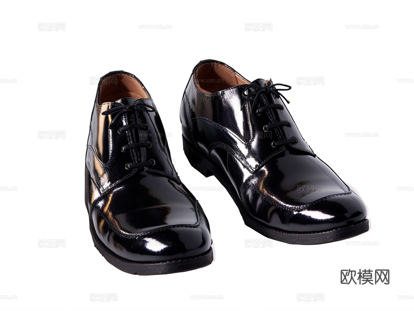 皮鞋su模型