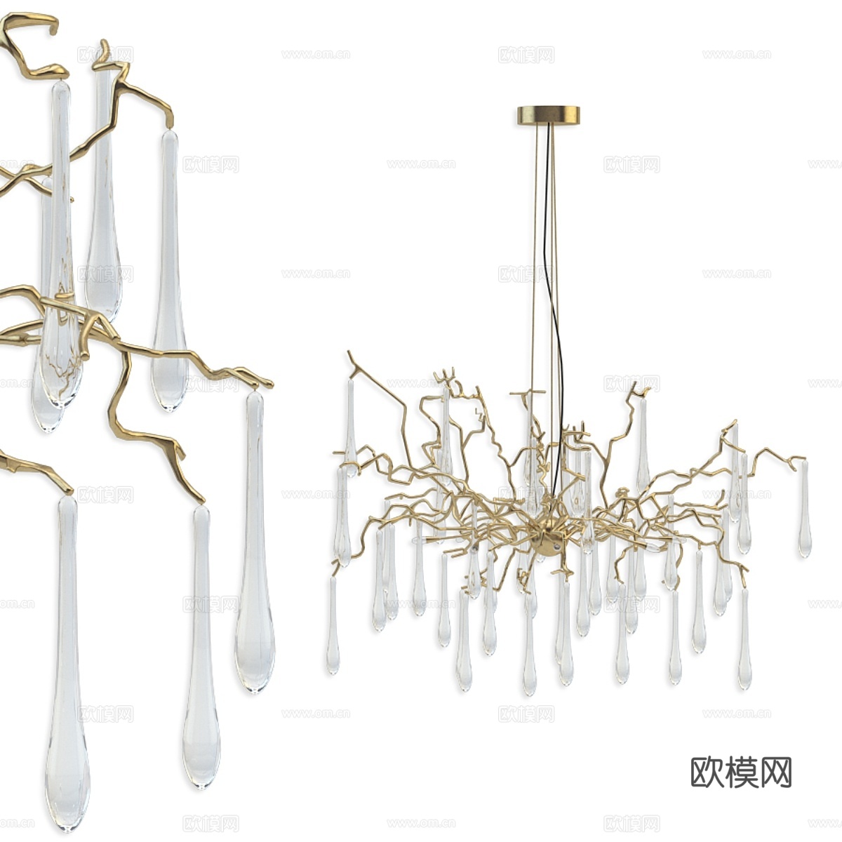 Serip有机照明3d模型下载