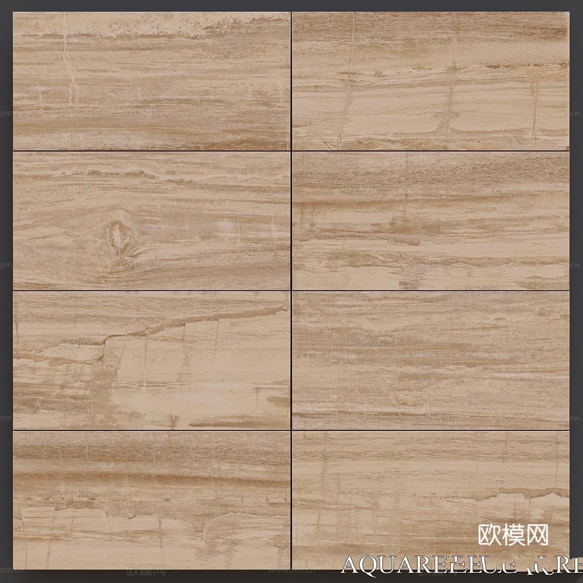 菲奥蕾水彩米色3d模型下载