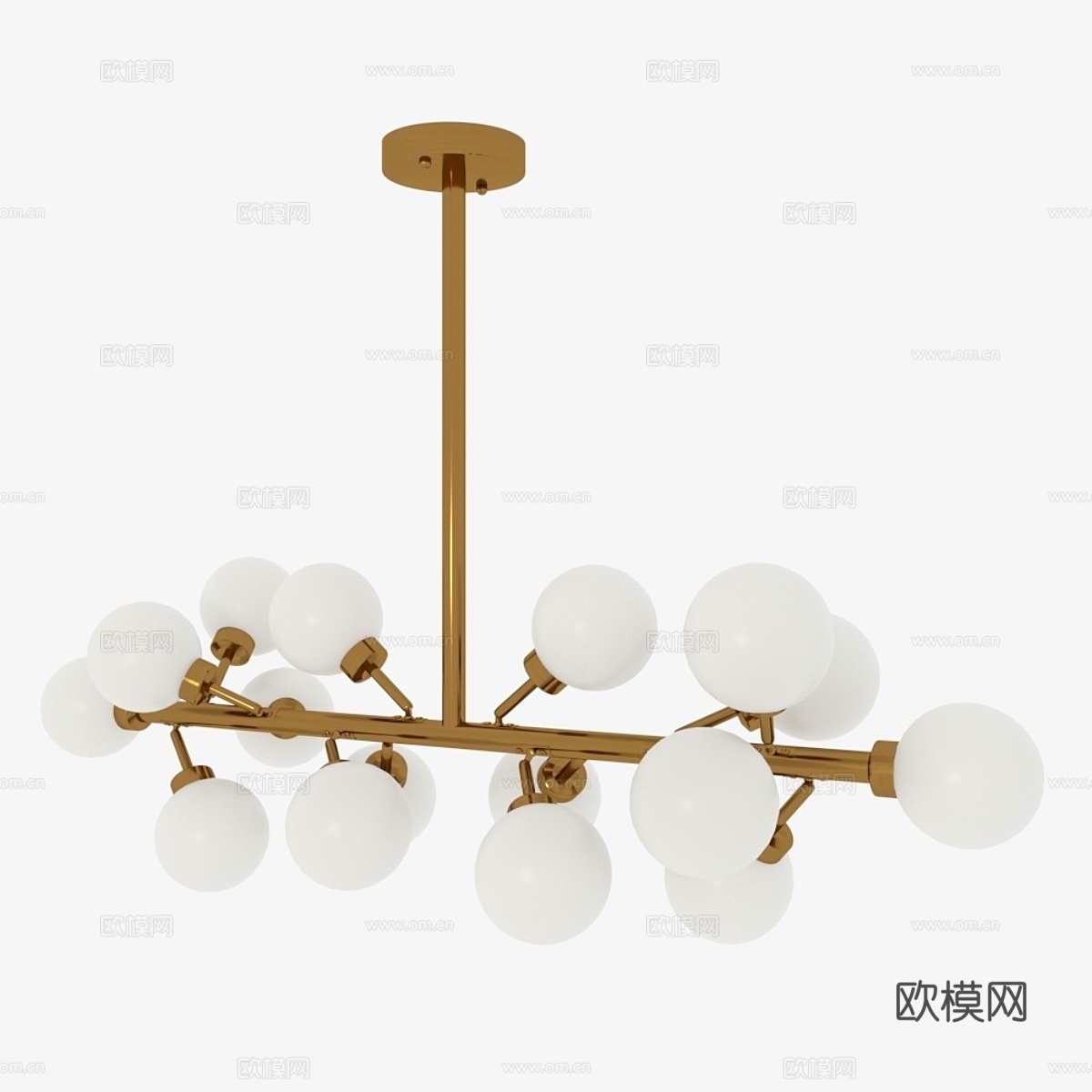 Lamp ceiling Garda Spheres3d模型下载