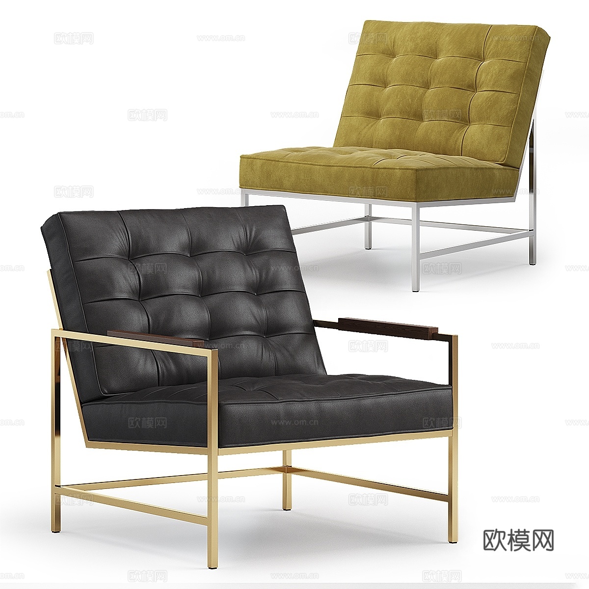 Major扶手椅3d模型下载