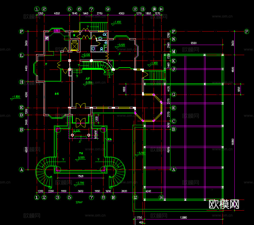 150套自建房别墅CAD图纸2026最新整理合集cad施工图