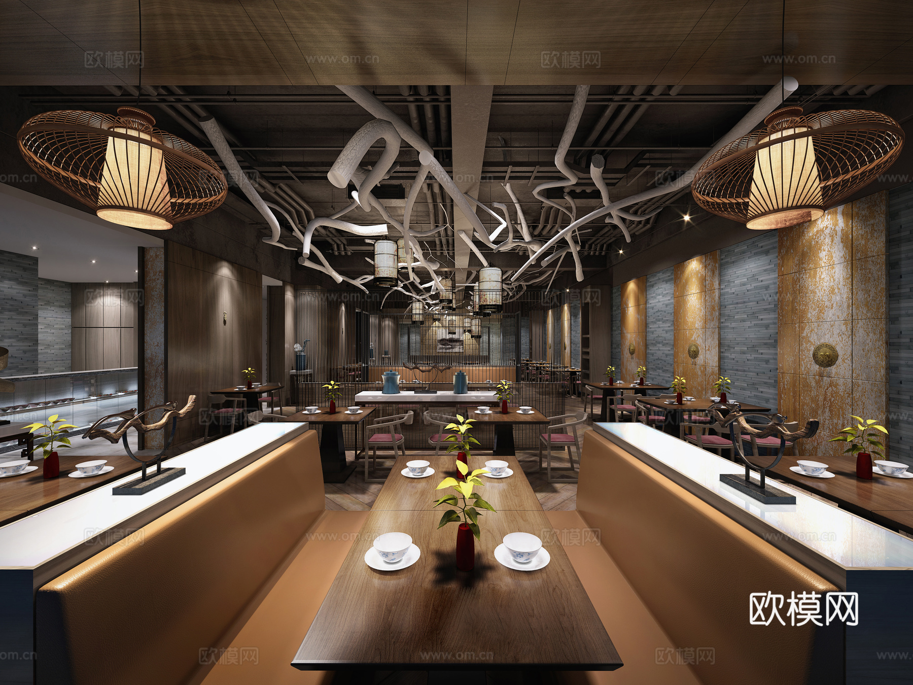 牛肉面馆 最新全套施工图 合集cad施工图