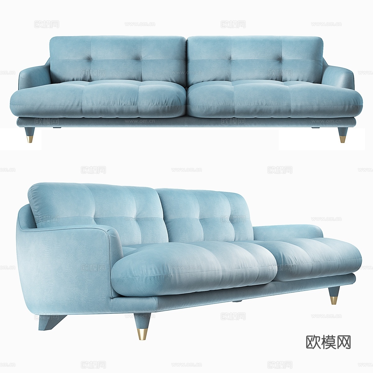 6525 - A Century沙发3d模型下载