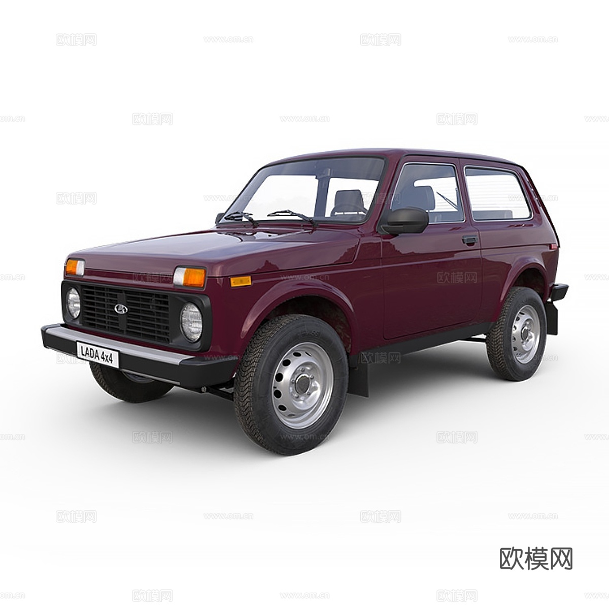 Lada 4x43d模型下载