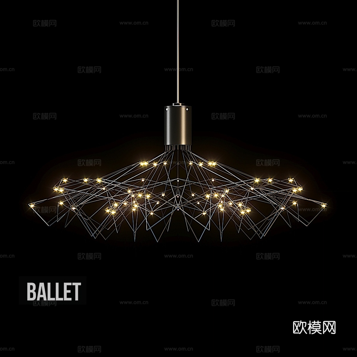 Lamp Bezhko Ballet 8003d模型下载
