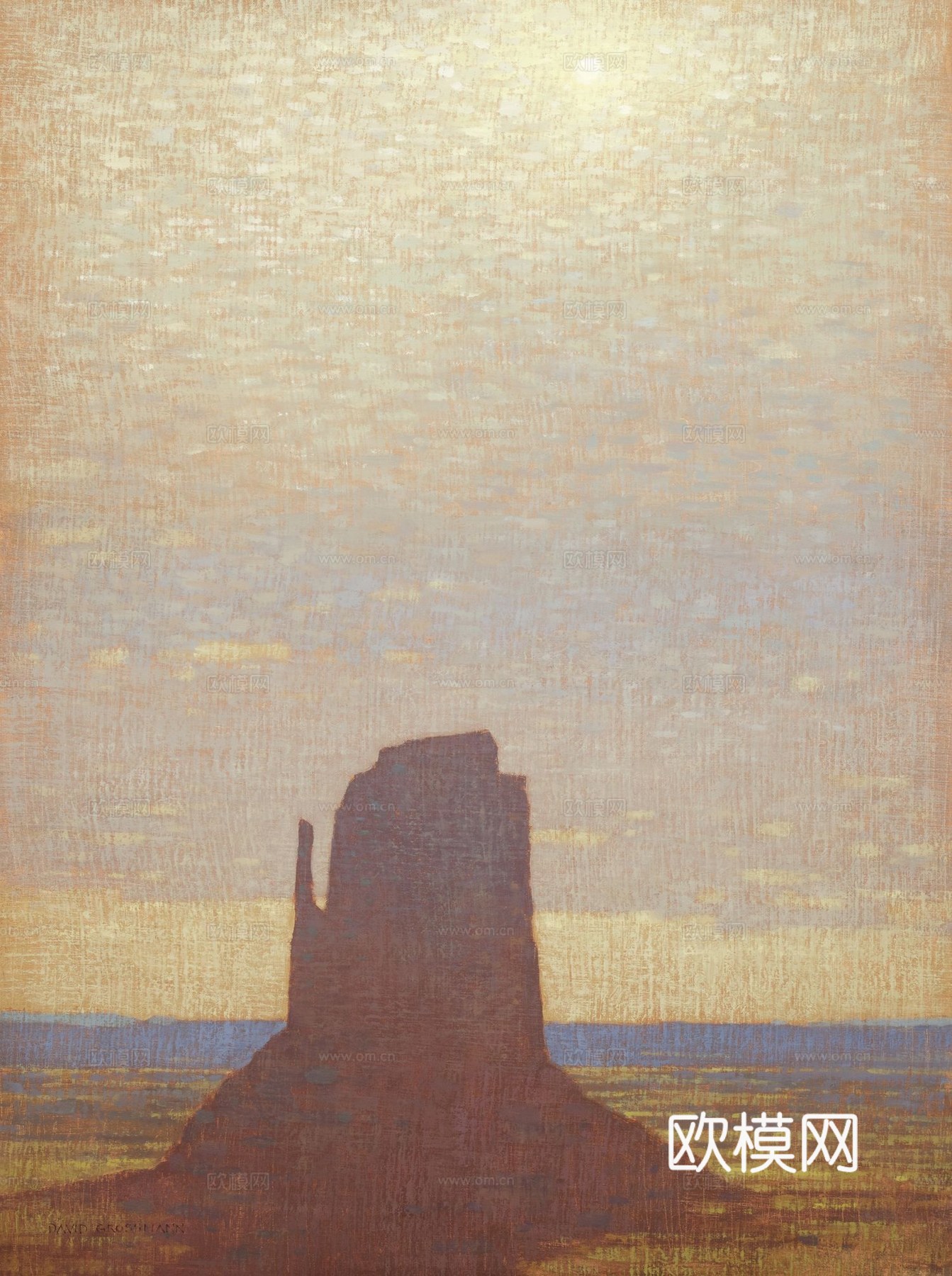 极简风景油画，抽象风景画，抽象画，装饰画，艺术画下载