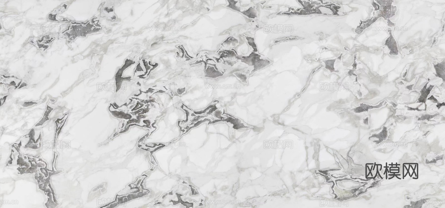 现代意式白色大理石 奢石 芬迪白