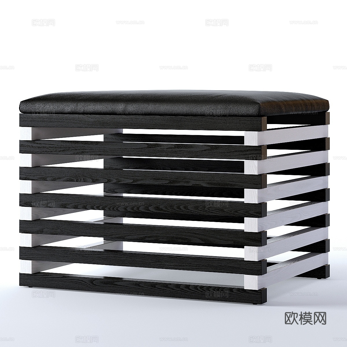 凯莉·韦斯特勒豪瑟脚凳3d模型下载